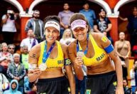 Duda e Ana Patrícia perdem final do Mundial de Vôlei de Praia