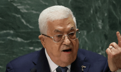 Mahmoud Abbas, presidente da Autoridade Palestina