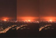 Imagens mostram novos bombardeios atingindo o sul de Israel