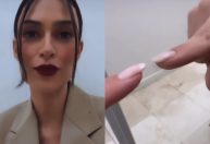 Thaila Ayala mostra truque para descobrir câmeras escondidas nos quartos de hotéis