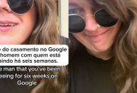 Mulher descobre no Google que namorado vai se casar com outra; veja vídeo