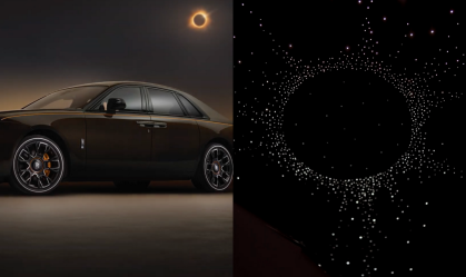 Rolls-Royce lança edição limitada inspirada no eclipse solar; conheça