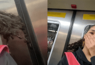 Vídeo: Jovem fica presa em metrô de São Paulo após prender o cabelo na porta do vagão