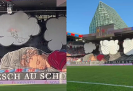 Vídeo: Torcida do Basel faz mosaico “vivo” que funciona através da eletricidade