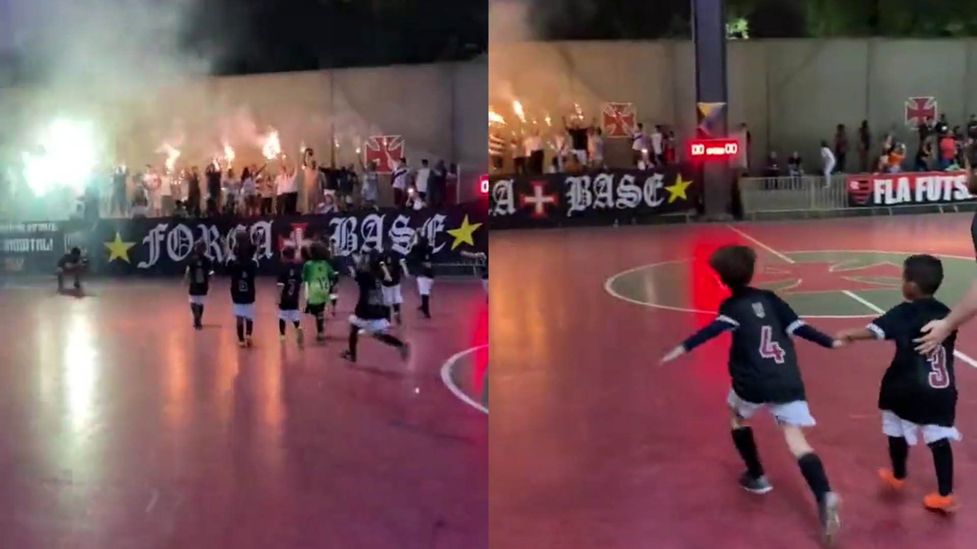 Festa do Vasco em vitória do Sub-6