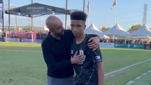 Da’vian Kimbrough estreou no futebol profissional dos EUA aos 13 anos de idade