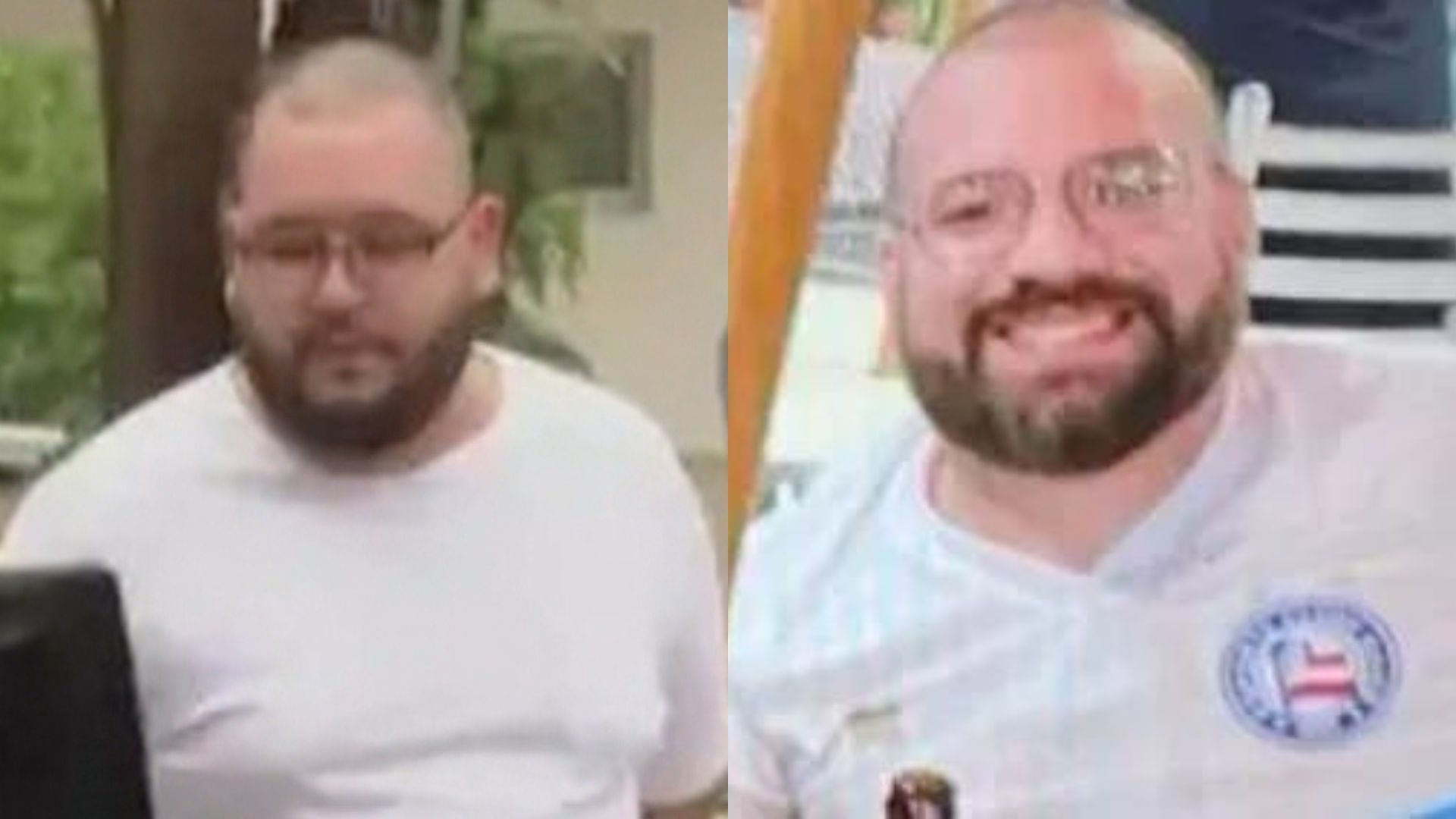 Taillon de Alcântara Pereira Barbosa (esq.), filho de miliciano que atua no Rio de Janeiro, e Perseu Ribeiro Almeida (dir.), médico assassinado no Rio de Janeiro