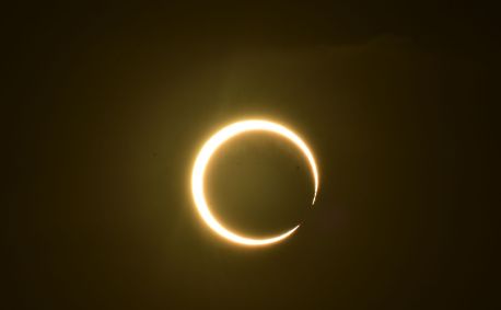 &quot;Anel de fogo&quot; visto no céu de João Pessoa (PB)
