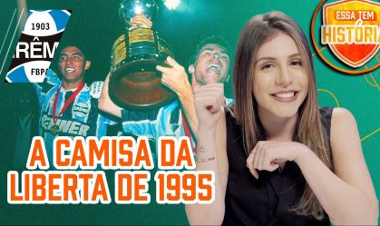 Essa tem história: relembre a camisa do Grêmio campeão da Libertadores de 1995