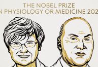 Dupla de cientistas recebe Nobel de Medicina por desenvolver vacina contra Covid-19