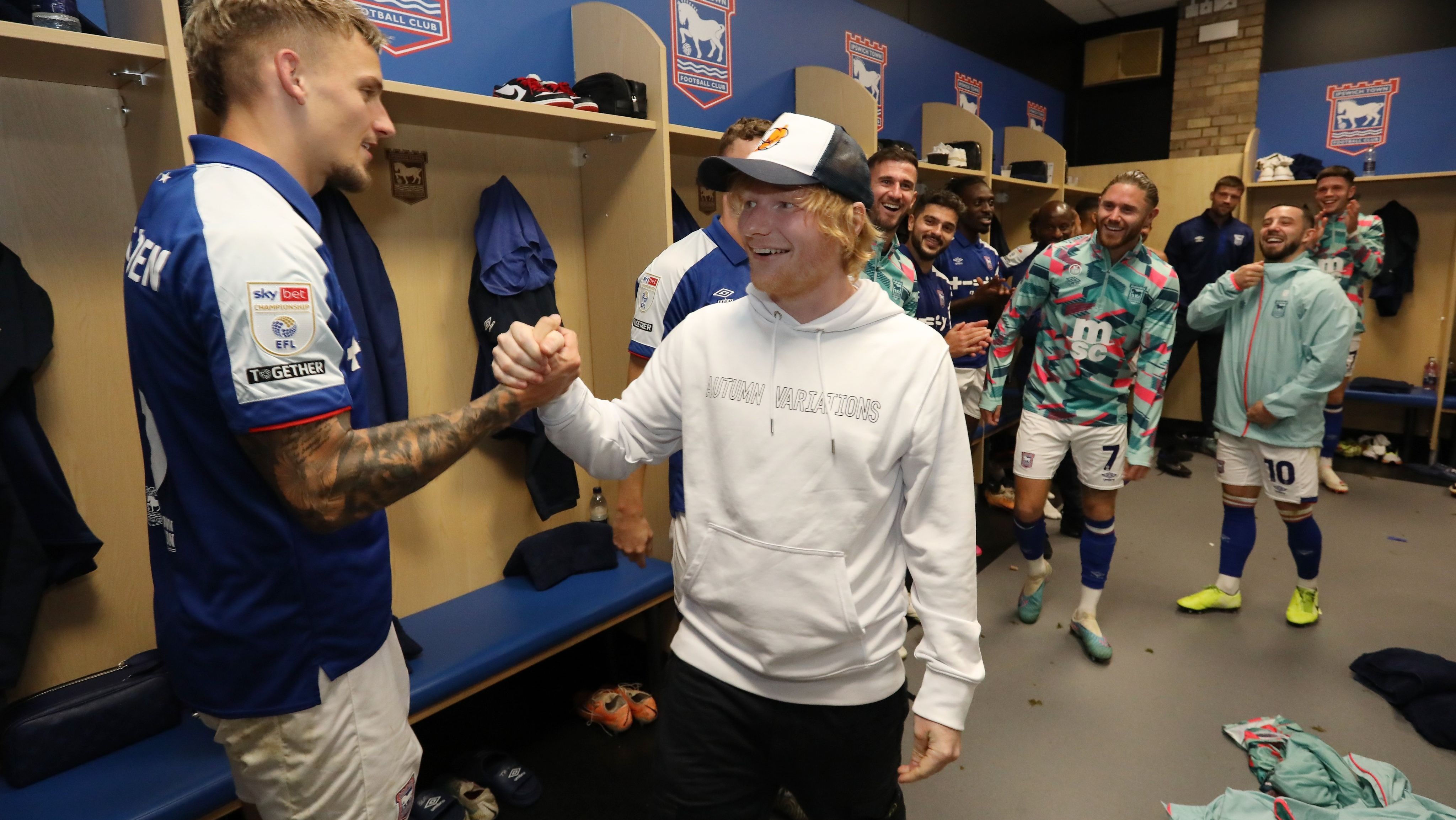 Ipswich Town Ed Sheeran