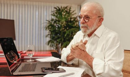 Lula participa de videoconferência com famílias de reféns e desaparecidos no conflito Israel-Hamas