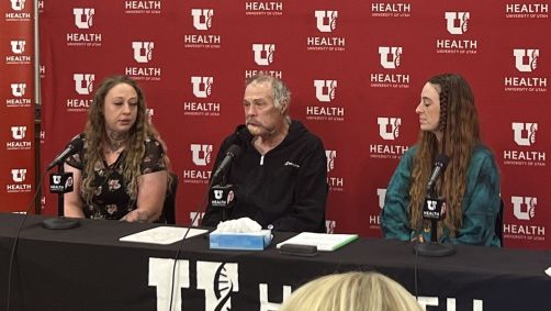 Rudy Noorlander, que perdeu parte da mandíbula em um ataque de urso