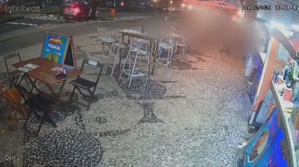 Imagem de circuito interno mostra a movimentação dos criminosos que mataram os médicos no Rio de Janeiro