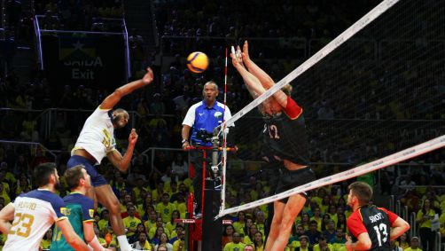 Brasil perde para a Alemanha no Pré-Olímpico Masculino de Vôlei
