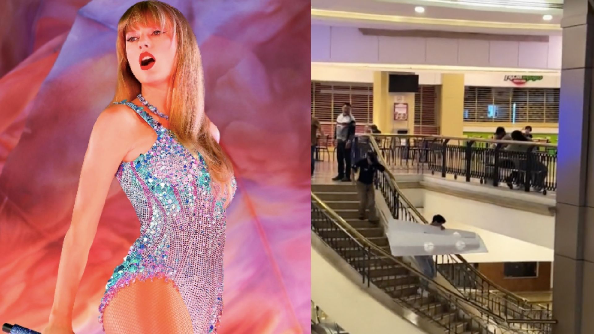 Fã rouba arte promocional do Eras Tour