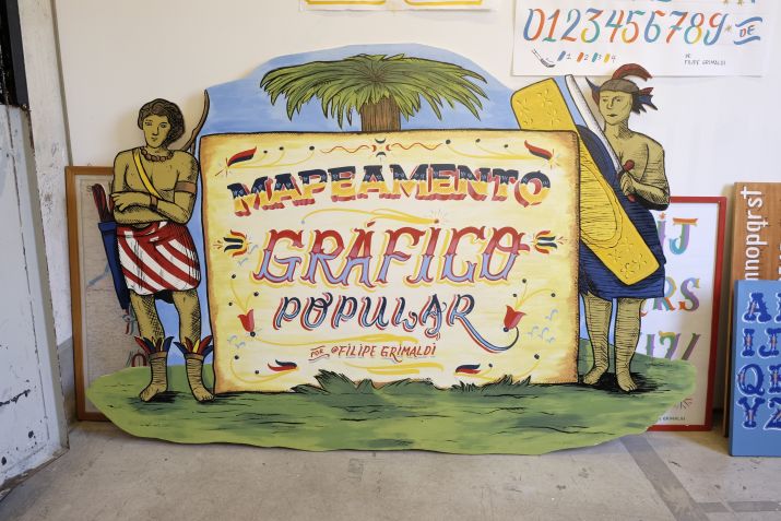 Um dos trabalhos de Filipe Grimaldi / Divulgação/Felipe Galvão