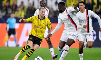 Dortmund e Milan empatam sem gols na Champions
