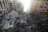 Ataque aéreo israelense mata 13 familiares em Gaza, incluindo quatro crianças, diz parente