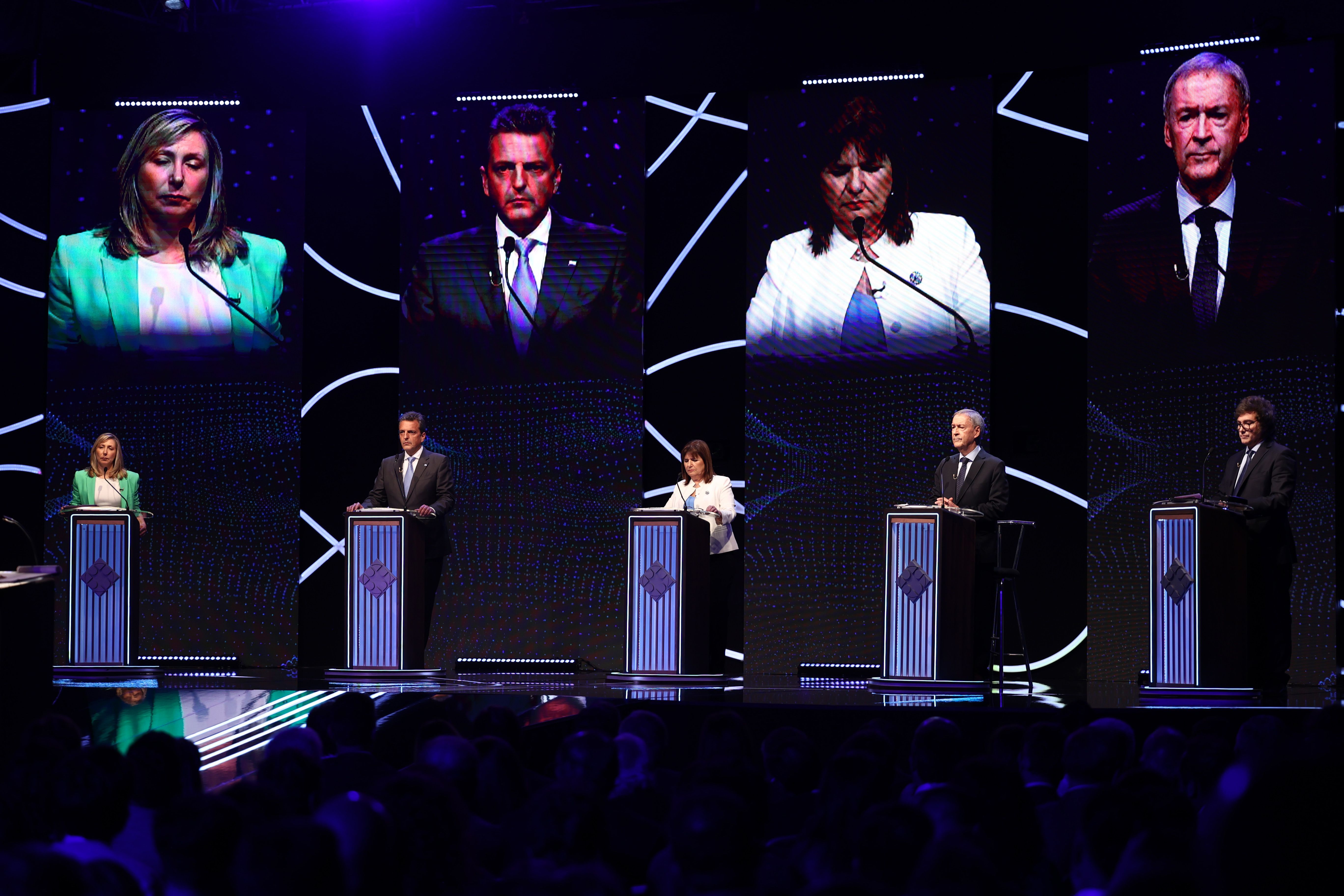Candidates Debate Ahead of Presidential Elections First Round in Argentina