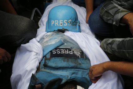 Morte do cinegrafista da Reuters se soma à outras 7 mortes de profissionais da comunicação na Faixa de Gaza