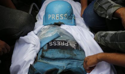 Pelo menos 94 jornalistas mortos durante a guerra entre Israel e Hamas