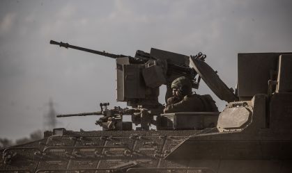 Israeli military activity on the Gaza border