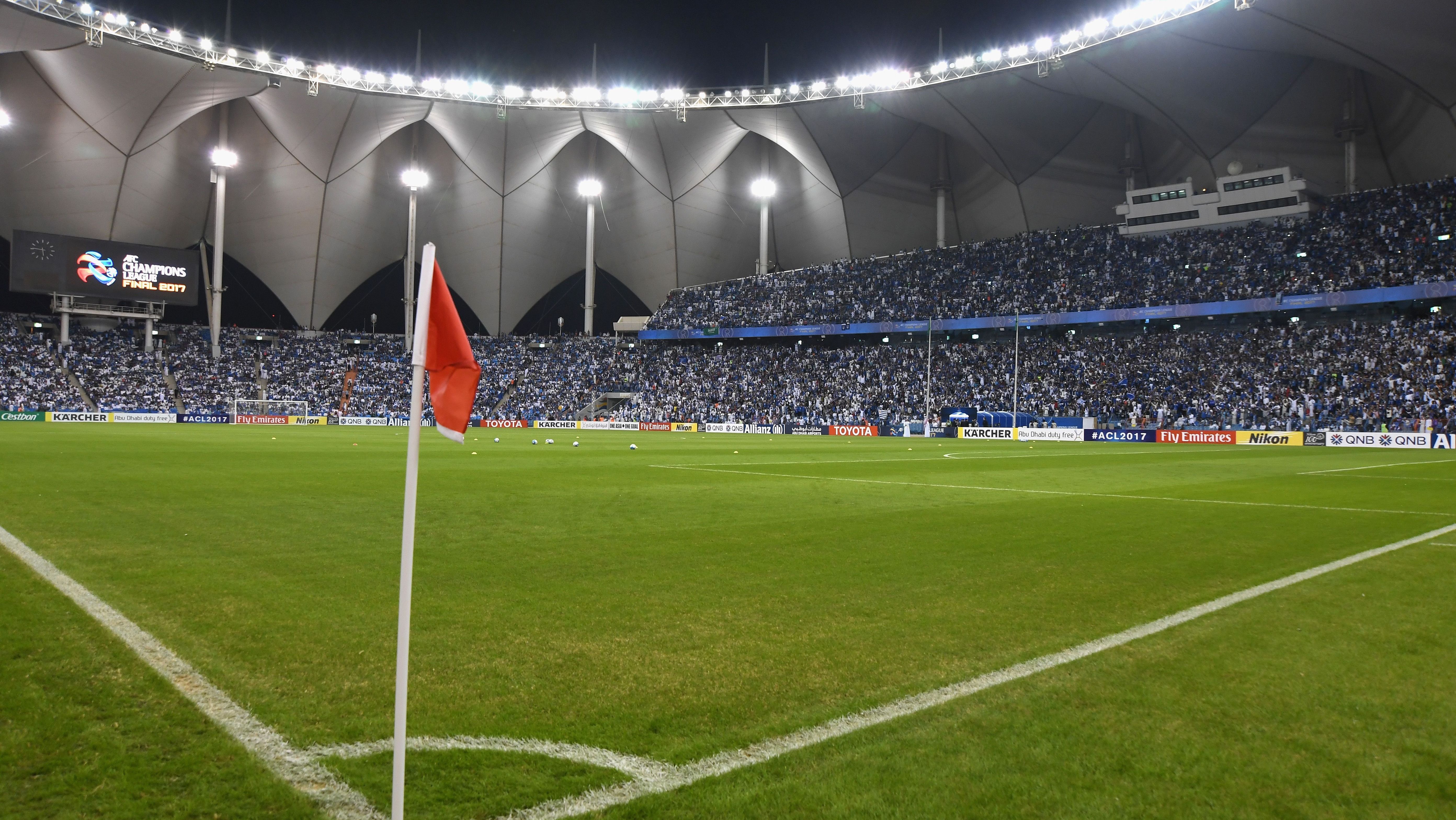 Visa interna do King Fahd International Stadium, em Riad, Arábia Saudita