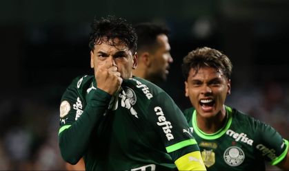 Gustavo Gómez marcou na vitória palmeirense sobre o Coritiba, no Couto Pereira