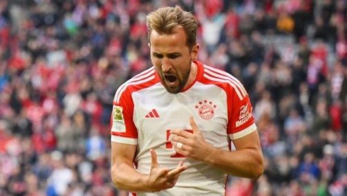 Harry Kane comemora gol contra o Darmstadt