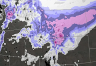 Primeira nevasca da temporada de neve gera alerta no noroeste e norte dos EUA