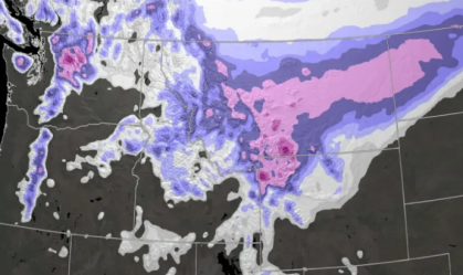 Primeira nevasca da temporada de neve gera alerta no noroeste e norte dos EUA