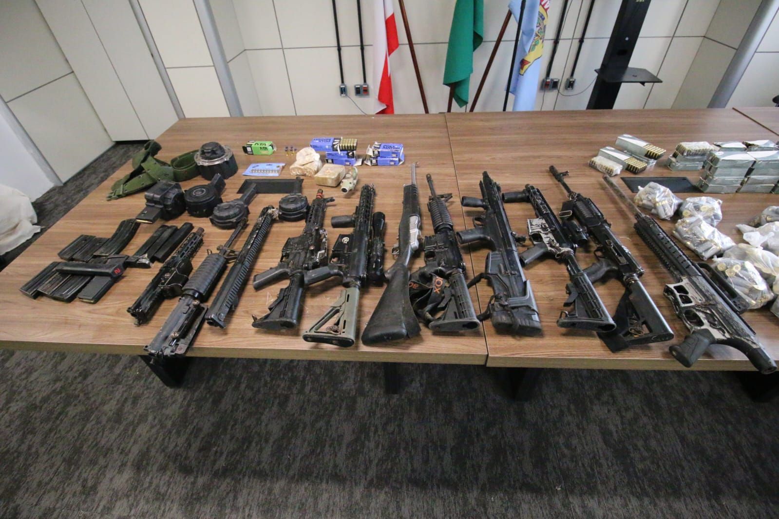 Armas apreendidas na Bahia