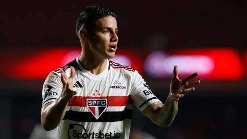 James Rodríguez será titular no São Paulo contra o Grêmio, pelo Brasileirão