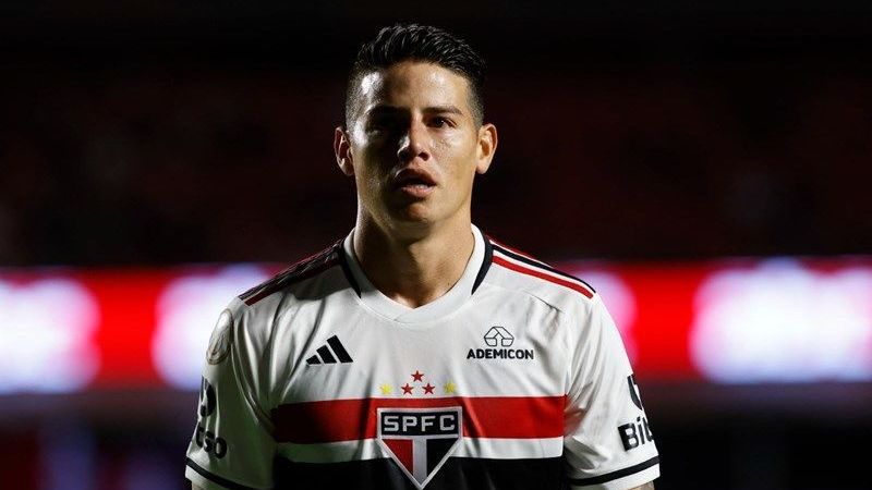 James Rodríguez foi o destaque do São Paulo na vitória sobre o Grêmio