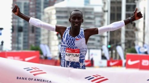 Kelvin Kiptum vence a Maratona de Chicago de 2023