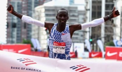 Kelvin Kiptum vence a Maratona de Chicago de 2023