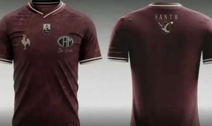 Esta foi a camisa escolhida para ser o Manto da Massa 4
