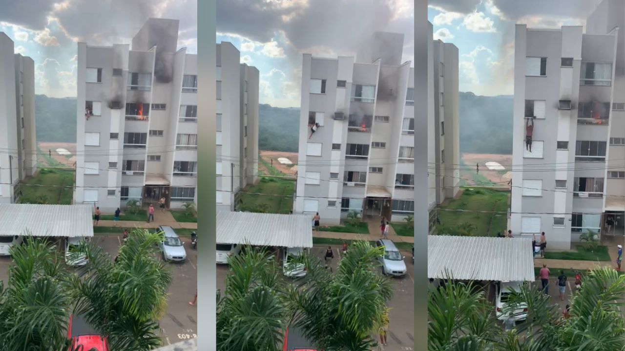 Duas pessoas saltaram do 4º andar de um prédio em Minas Gerais