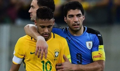 Neymar e Luis Suárez foram companheiros no Barcelona