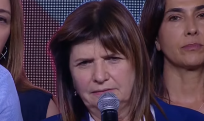 Terceira colocada na Argentina, Bullrich não parabeniza opositores e critica governo atual