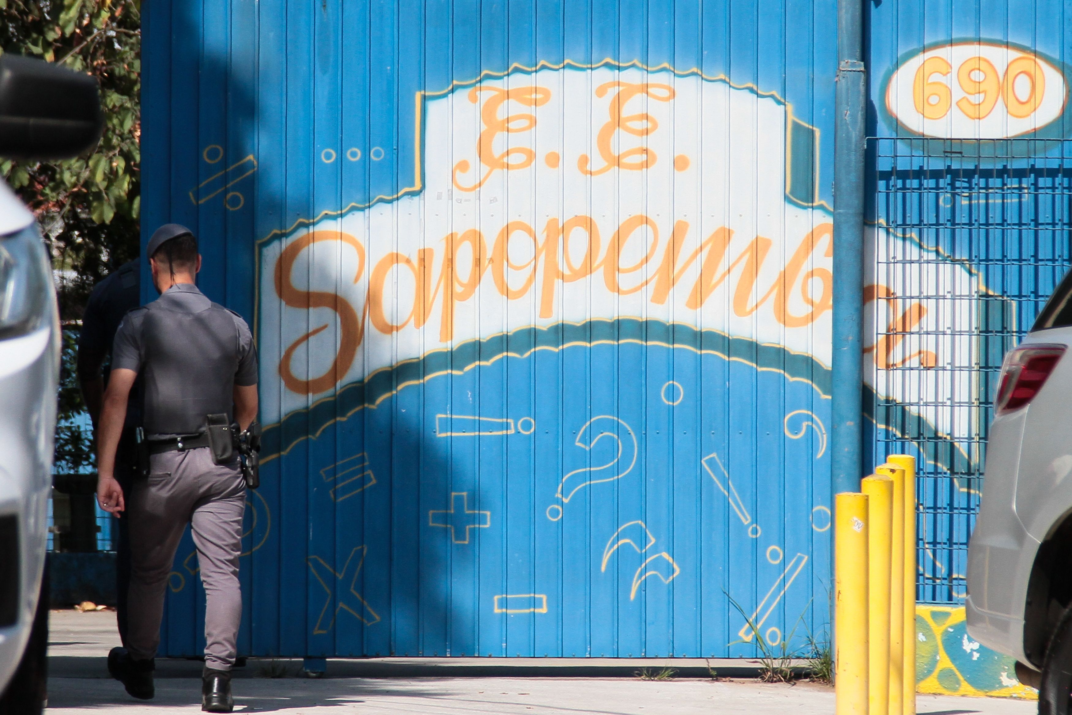A Polícia Militar (PM) foi acionada para uma ocorrência de ataque com arma de fogo dentro da Escola Estadual Sapopemba, na zona leste de São Paulo