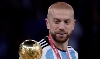 Papu Gómez foi campeão mundial com a Argentina