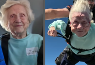 Paraquedista americana de 104 anos morre dias depois de bater recorde