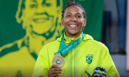 Rafaela Silva conquistou medalha de ouro no Pan