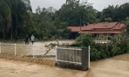 Santa Catarina terá chuva, alagamentos e granizo de hoje a domingo