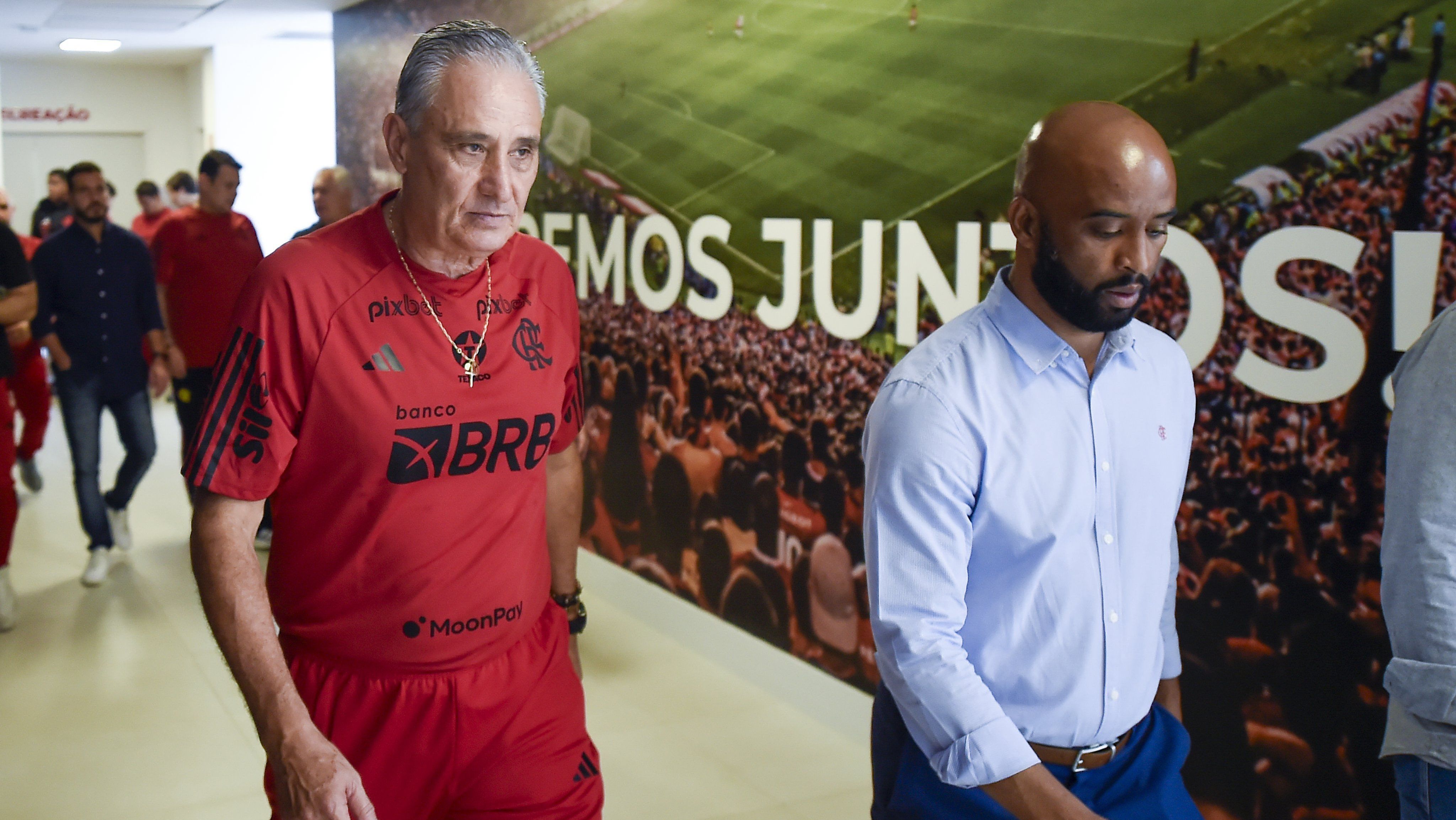 Tite já começou os trabalhos no Flamengo