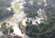 Antes e depois: imagem mostra impacto da seca no rio Negro em Manaus