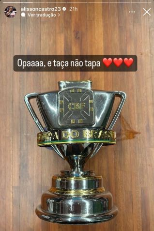 Alisson provoca Romero após vitória em clássico contra o Corinthians / Foto: Reprodução/ Instagram