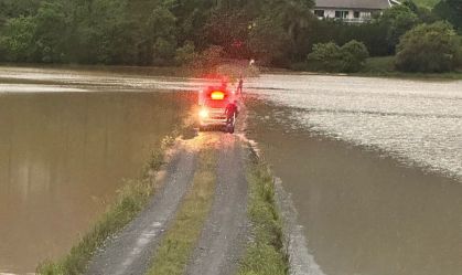 Santa Catarina: homem morre após cair em plantação alagada pela chuva
